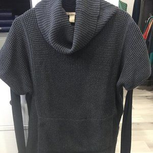 UGG SWEATER TUNIC, WOMENS LRG, DARK GRAY